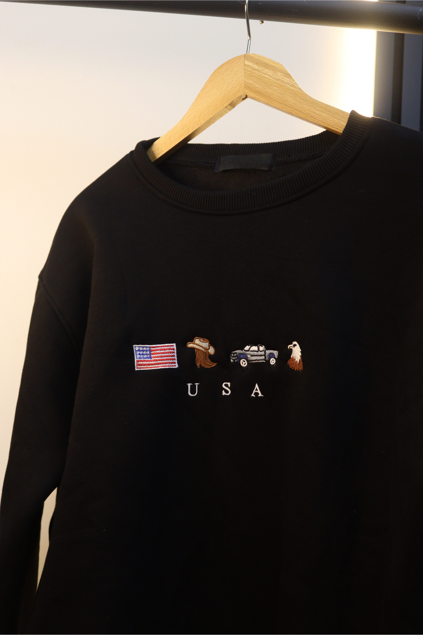 Amerika Tasarımlı Sweatshirt