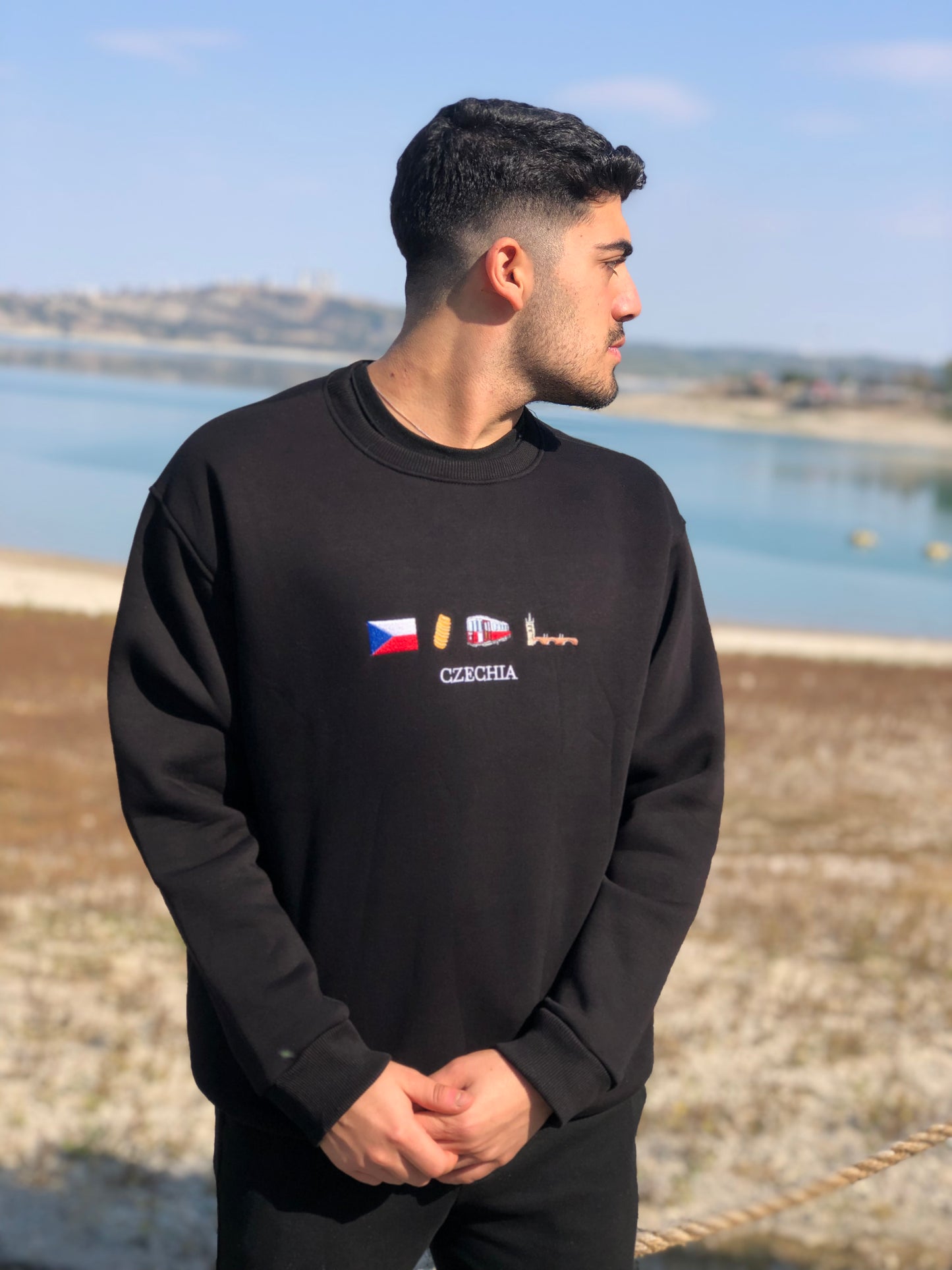 Çekya Tasarımlı Sweatshirt